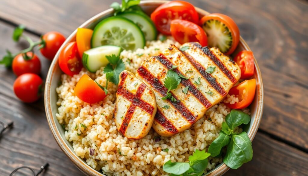 Grilled Chicken and Quinoa Salad Recipe
